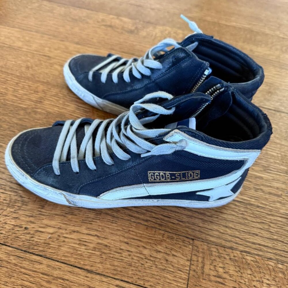 Golden Goose hightops, 7.5